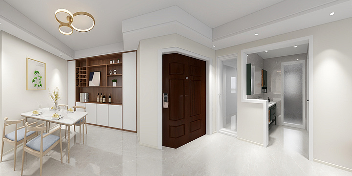 乐享家装饰设计师-金鹏学府-装修设计方案