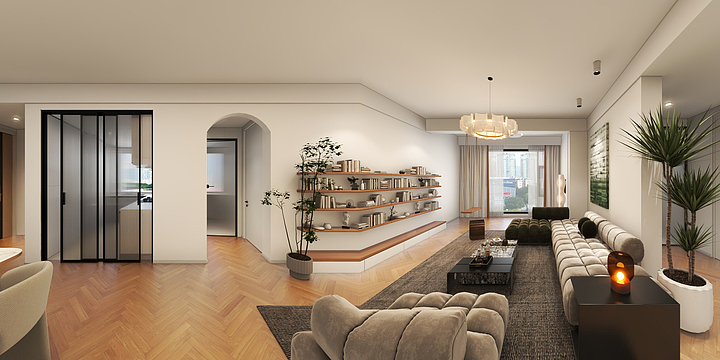 设计师-黎明-锦绣名门21-装修设计方案