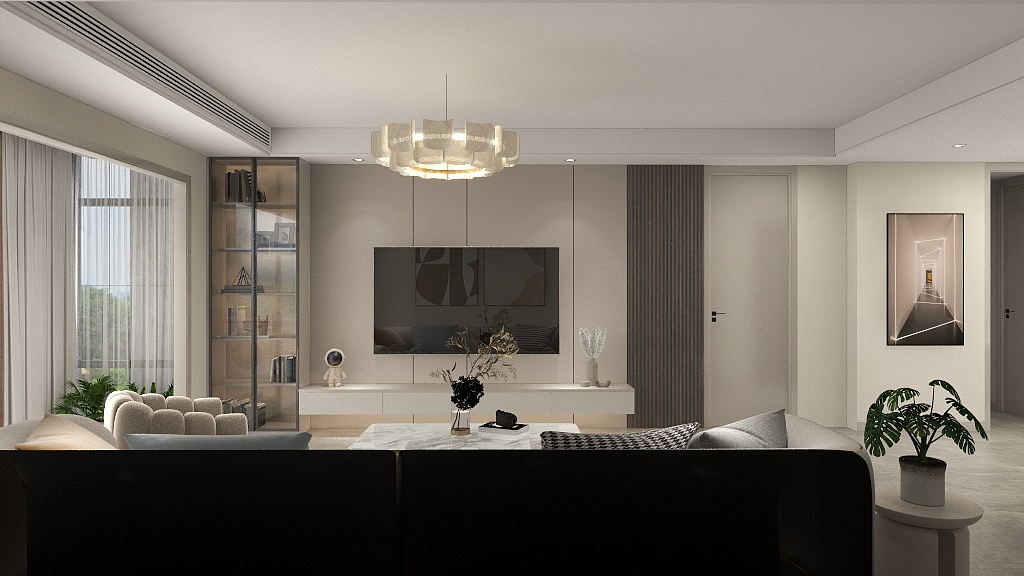 设计师丨刘恒岐-苏荷上郡-装修设计方案