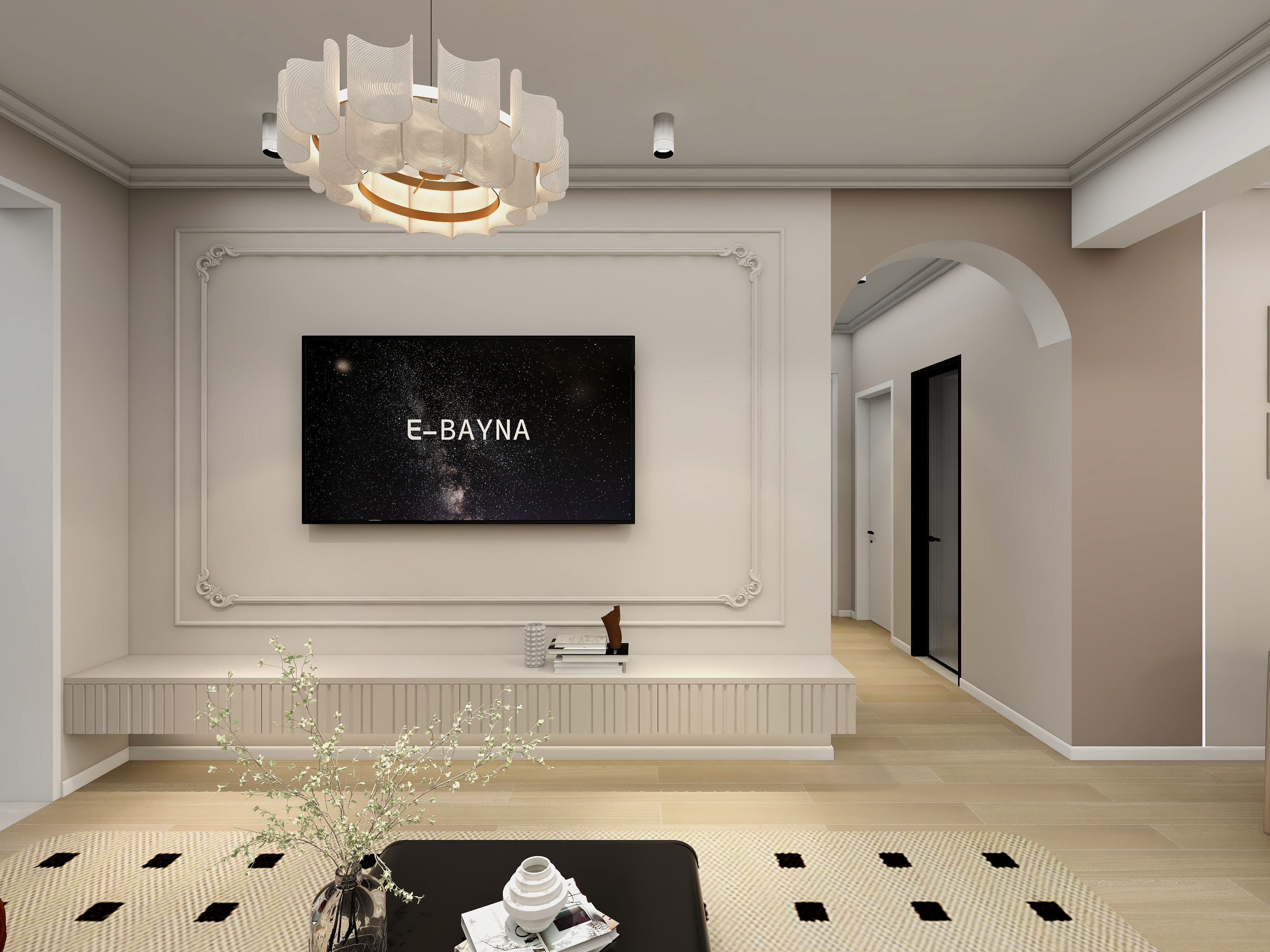 陶design-华熙严女士雅居-装修设计方案