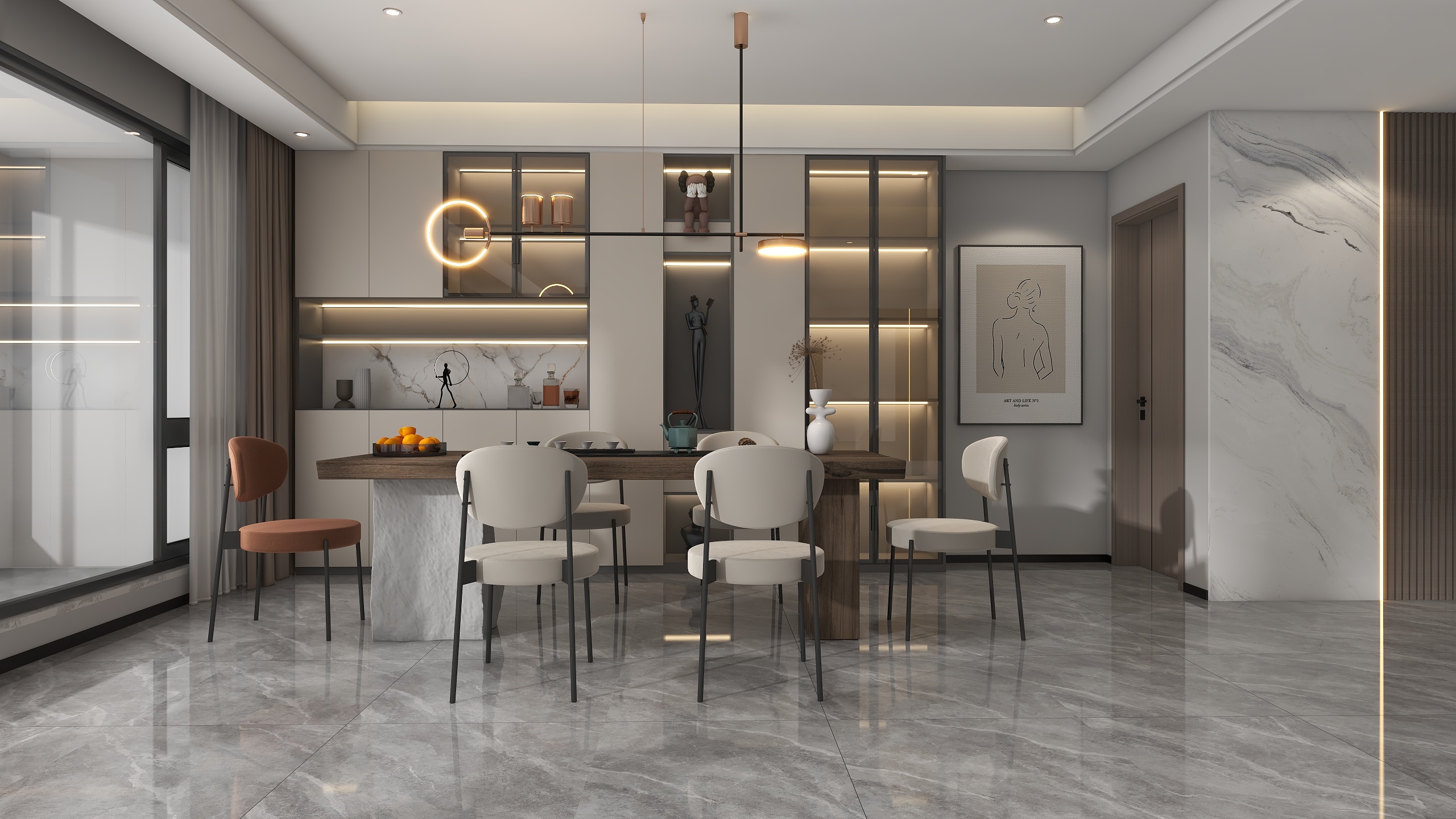 LDESIGN--易居平层1栋-装修设计方案