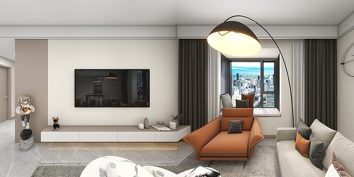 全景VR效果-上海城市--宸尚装饰-装修设计方案