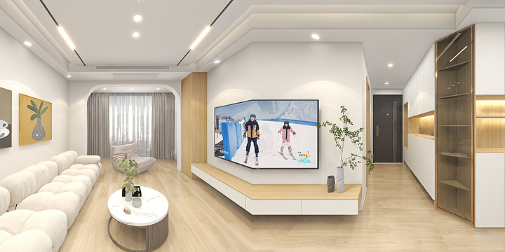 果果狸子-饭饭饭-原木-装修设计方案