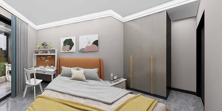 孙云云-河湾雅居三室-装修设计方案