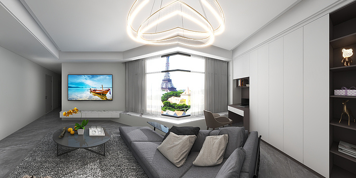 设计师C先生-万和苑C座1001-装修设计方案