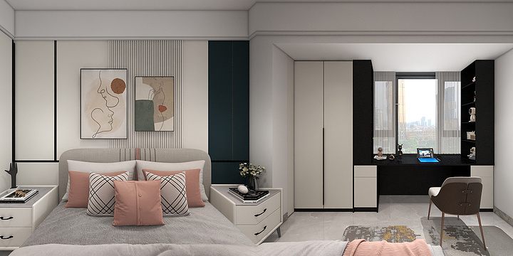 HAPPY11-书香华府5-1601-装修设计方案