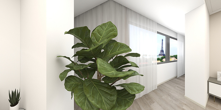 一只酷妹儿-邮电家属院旧改-装修设计方案