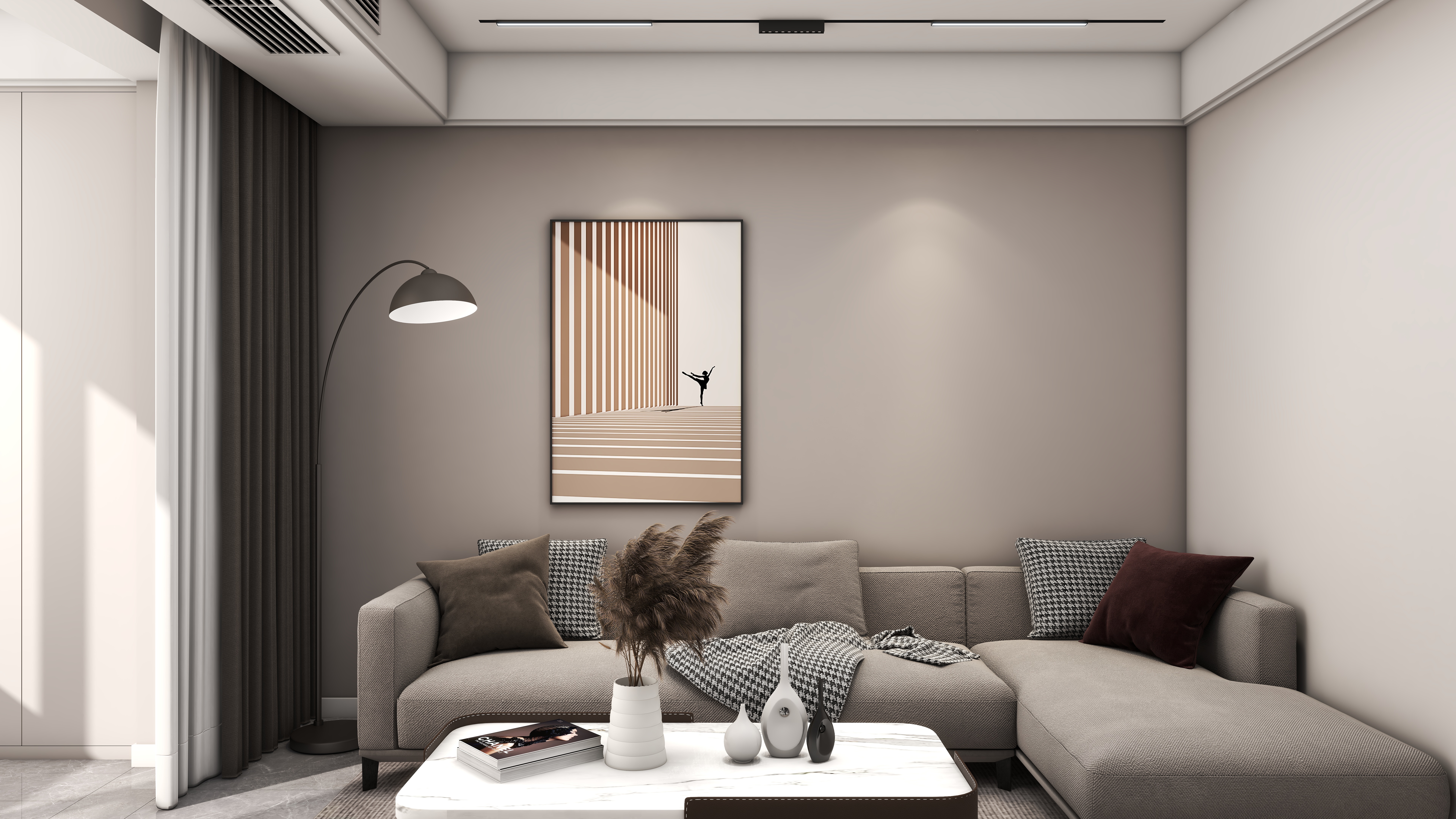 陈大旭-86㎡现代简约2室-装修设计方案