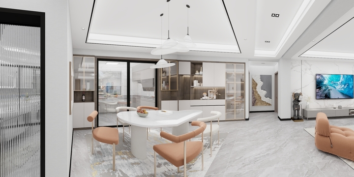 卿音ART设计工作室-光明家园二期3-9东-杨总-装修设计方案