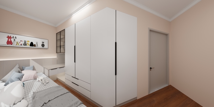 欧派全屋定制-小度全屋智能-阳光一品3-2-801-装修设计方案