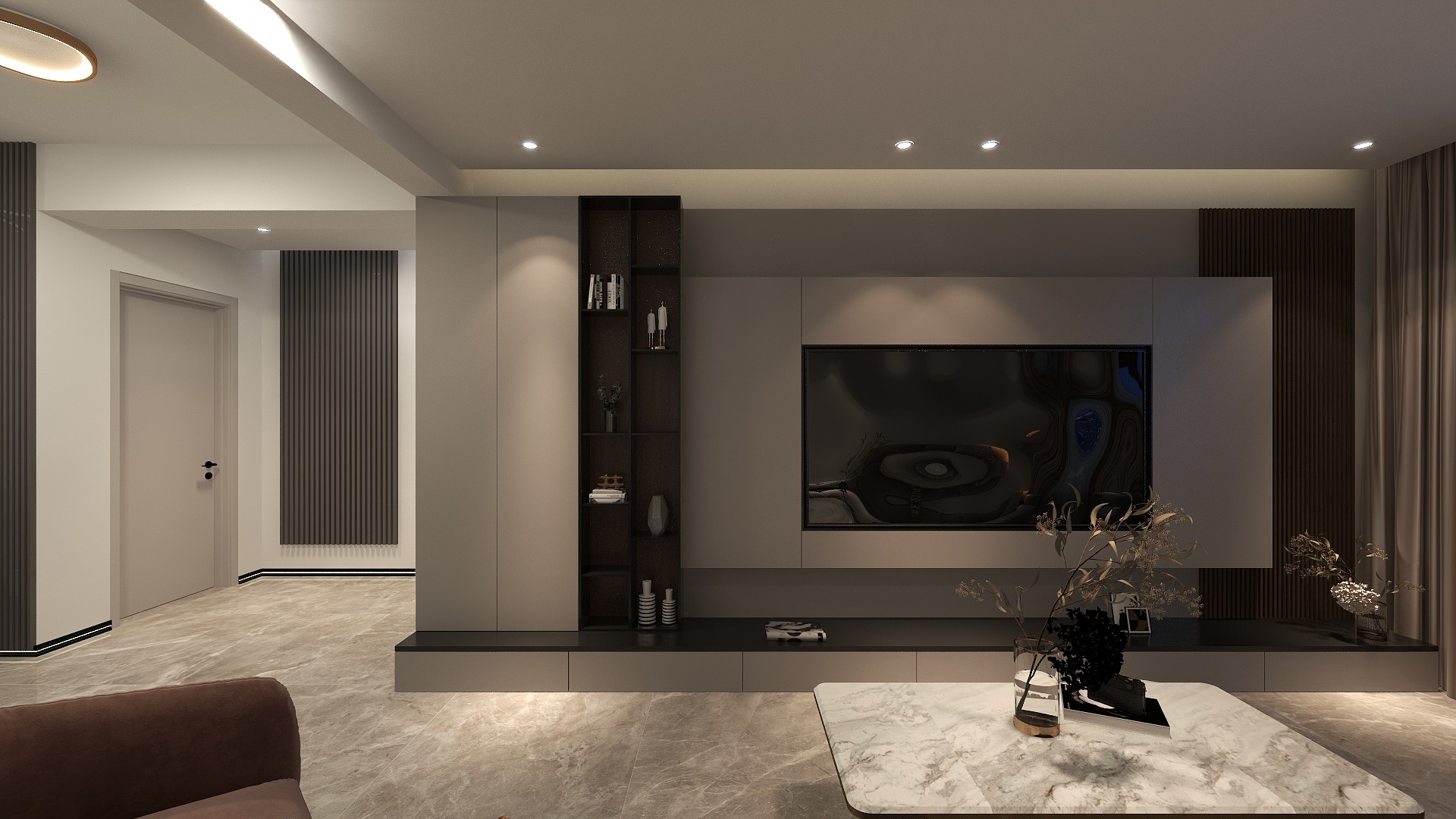 阿强lee-红海新区B区轻奢-装修设计方案