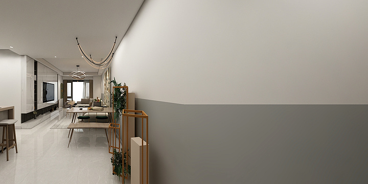 阿贺设计笔记-白云区中铁诺德阅泷1栋1701-装修设计方案