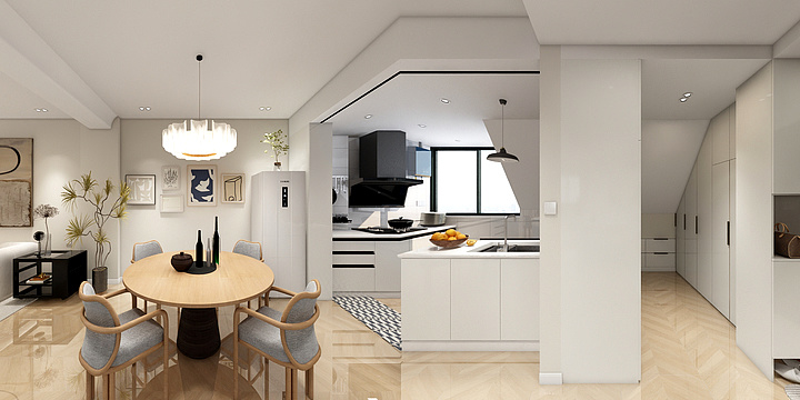 金舟装修-工农小区老房改造-装修设计方案