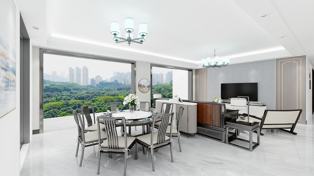 精心格调-白云区玫瑰园7栋4-402户型图4.7-装修设计方案