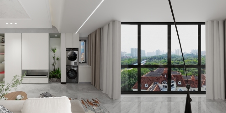 01土豆-三人居|艺术风-装修设计方案