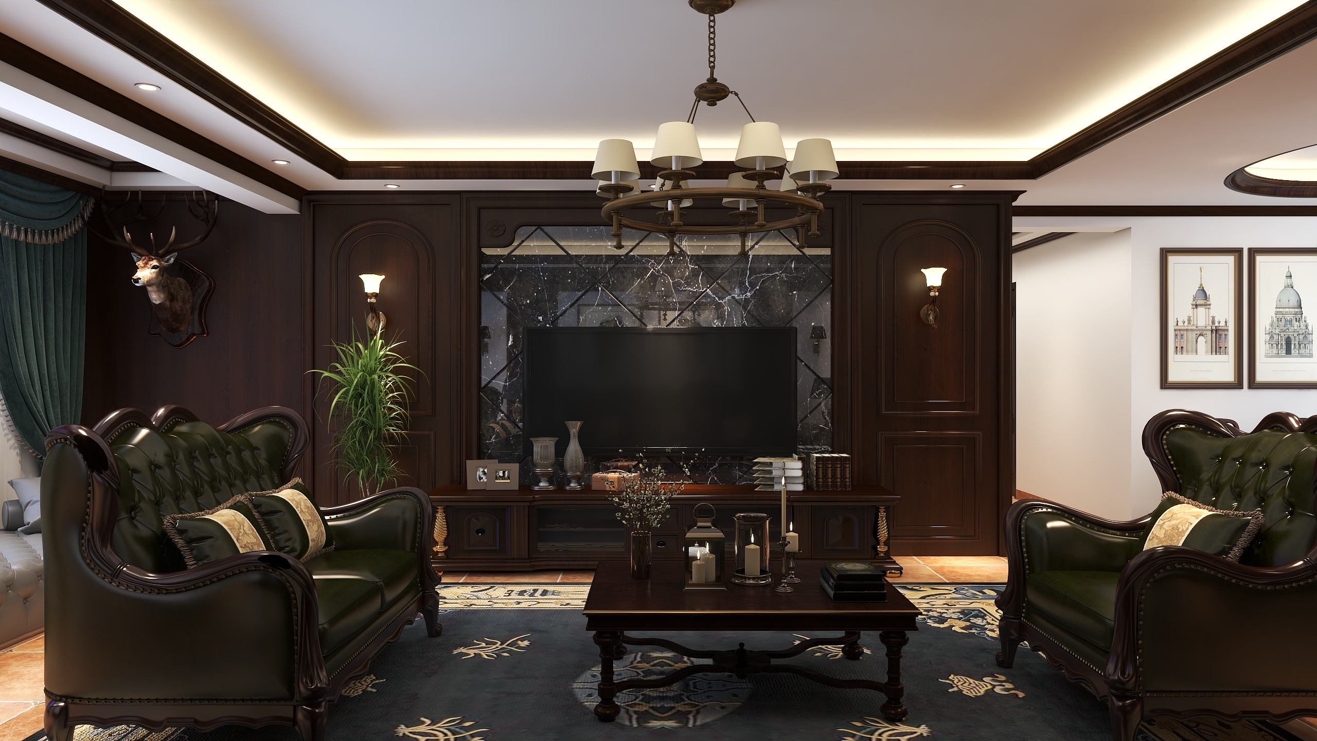 古川111-心海州114㎡1室-装修设计方案