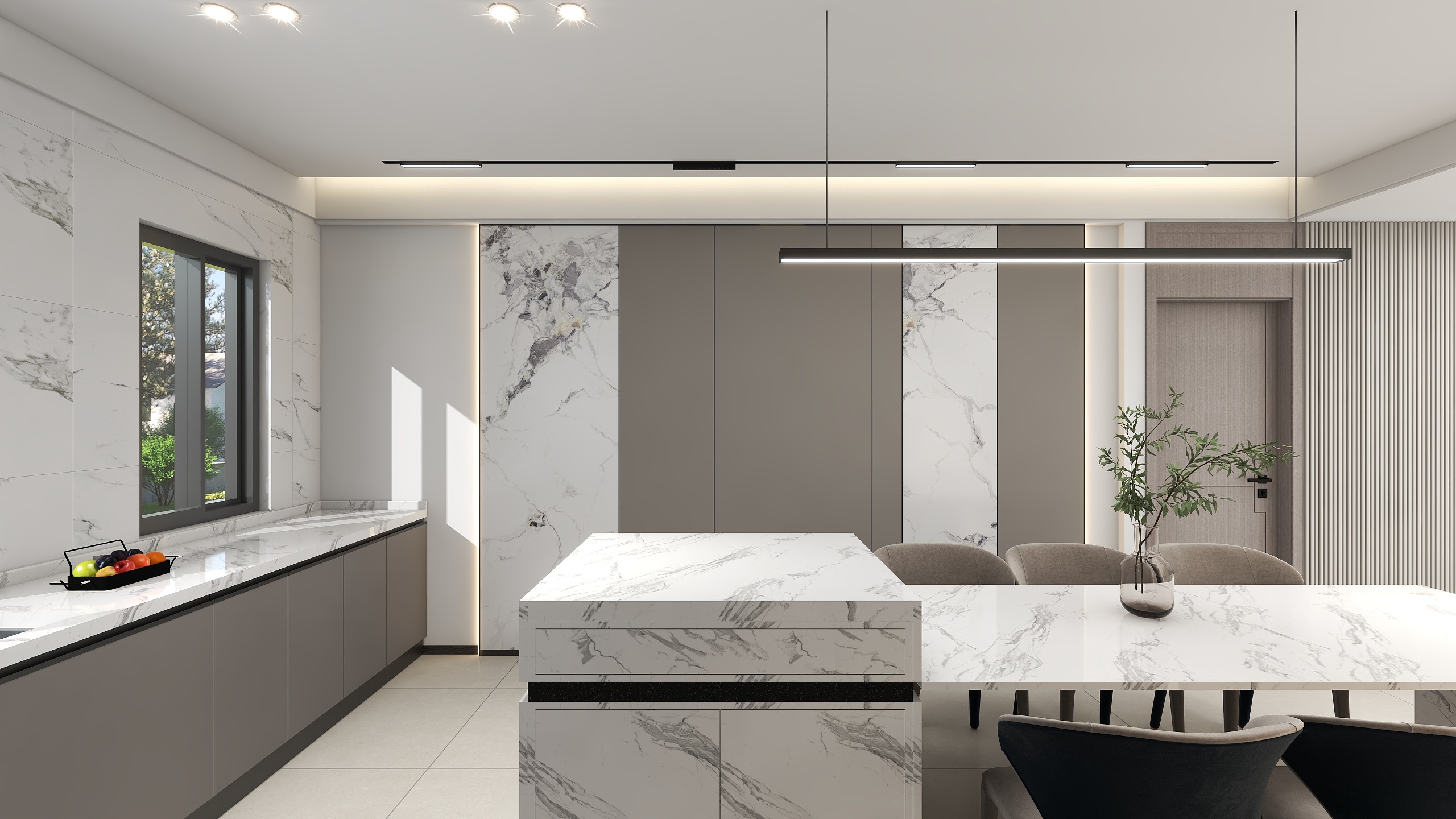 金风-大连效果图-装修设计方案