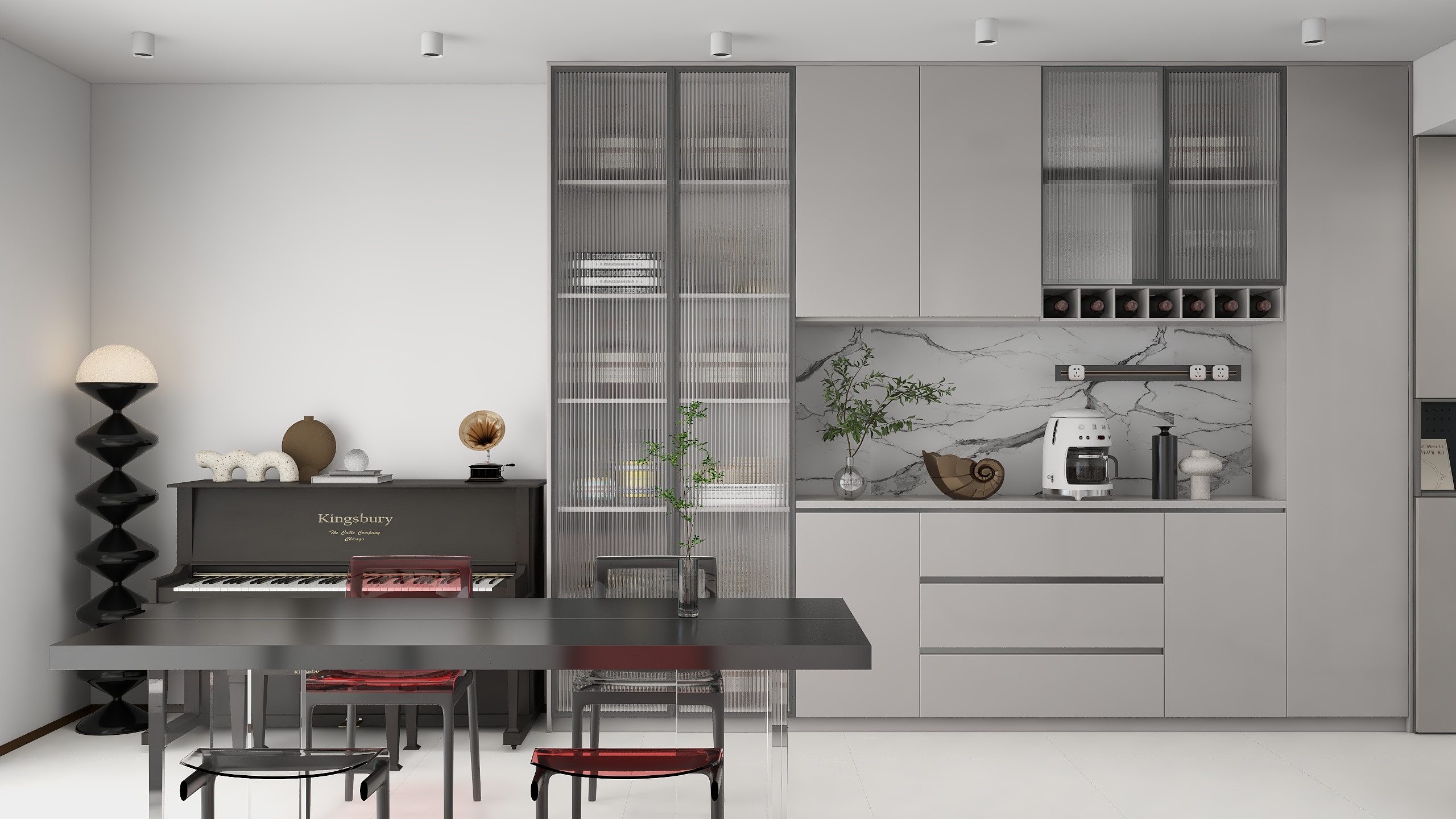 室内设计师杨亚珍-龙湖杨女士黑白灰-副本-装修设计方案