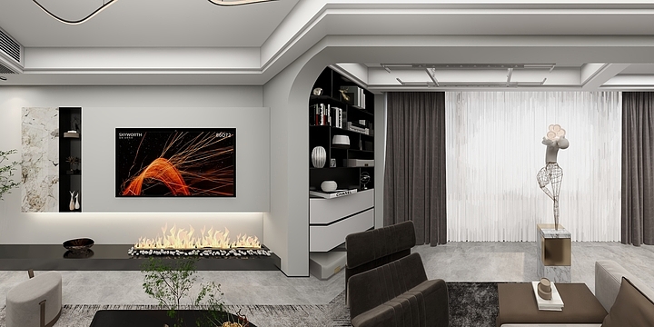 LeileiyaOvO-潮听名苑21-2-1302效果图-装修设计方案