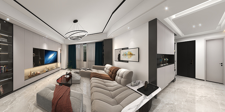 微笑Der阳光-十里外滩5栋-装修设计方案