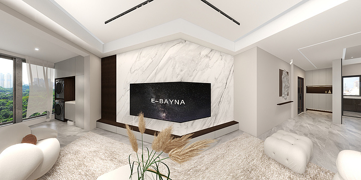 媛媛gLpH-宜昌梅岭峰132平方-装修设计方案