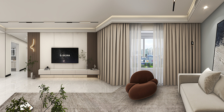 设计师宁宁-合丰装饰--百合清华园9-西单元-801-装修设计方案