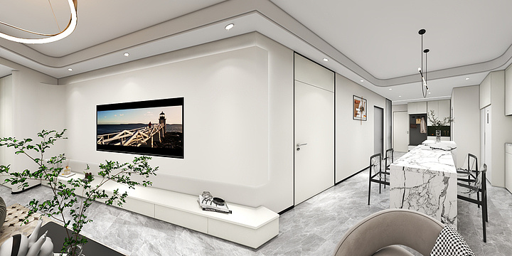 昌盛设计事务所-恒安府   4-1-1401-装修设计方案