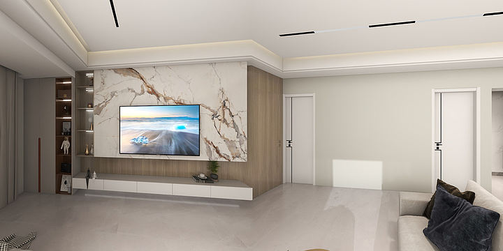 全屋整装设计楠鳶-恵邦学府-装修设计方案