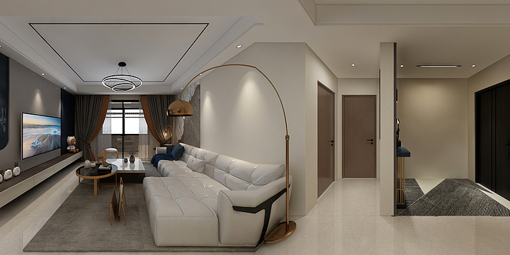 史蒂芬Designer-清凉山樾1-2-703-装修设计方案