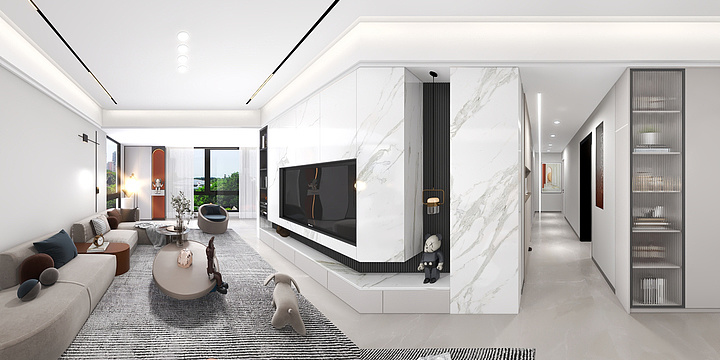 姜炎培-万达岳麓青城30栋-装修设计方案