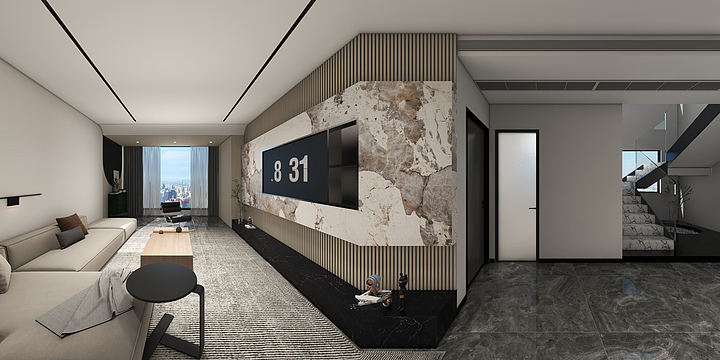 五行八卦-柏溪世纪城跃层-装修设计方案