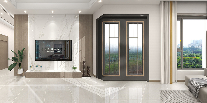 Mr張賸-自建房效果图-装修设计方案