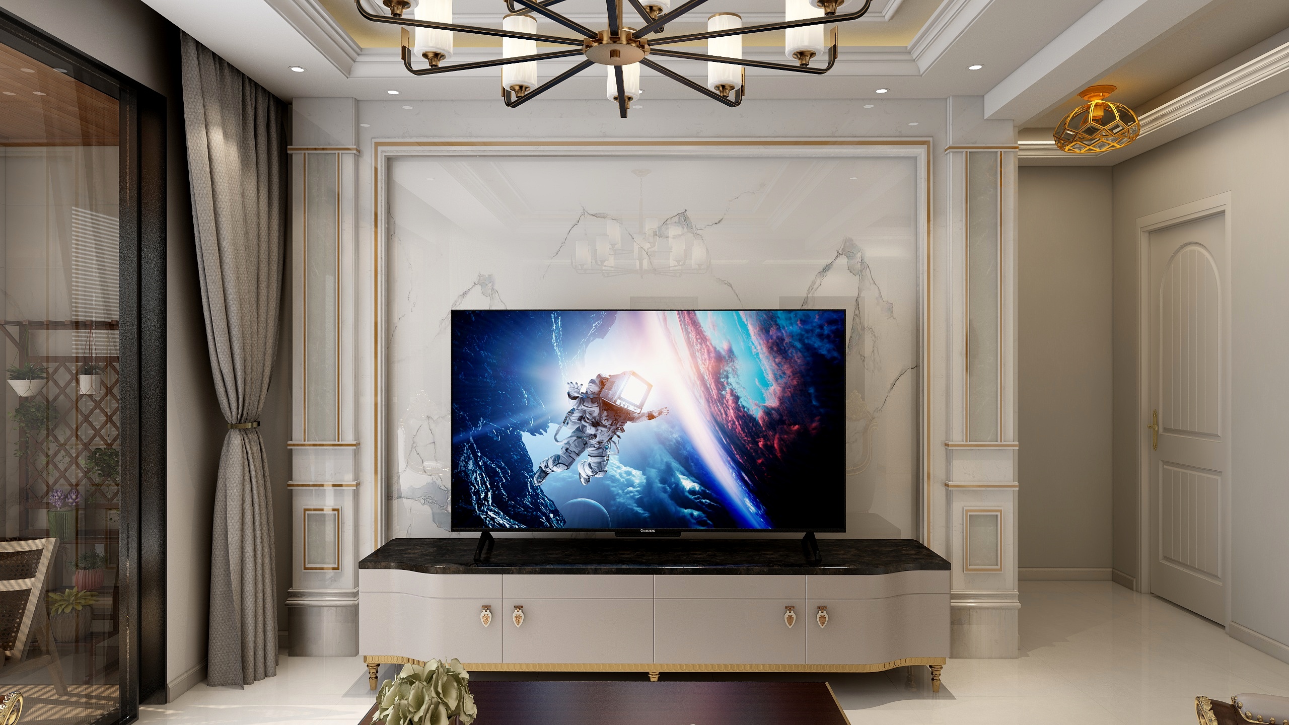 消逝的繁华-125㎡3室-装修设计方案