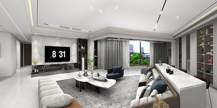 ZVIVI-世悦府135m²-装修设计方案