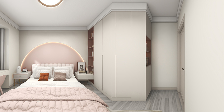 设计2025-两卧室全景-装修设计方案