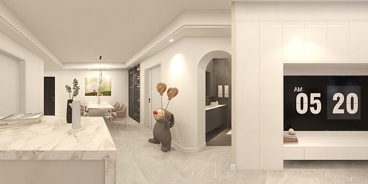 Tan驰-奶油风-装修设计方案