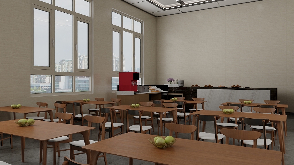 嘉尚俊唐-自助餐厅1-装修设计方案