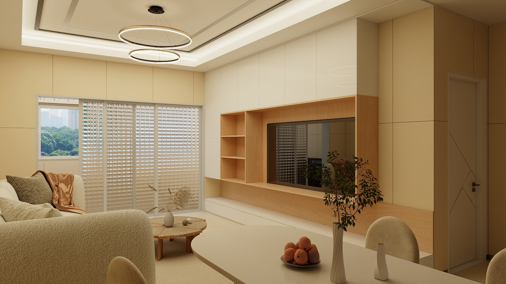 尹海龙-保利东湾86㎡2室-装修设计方案