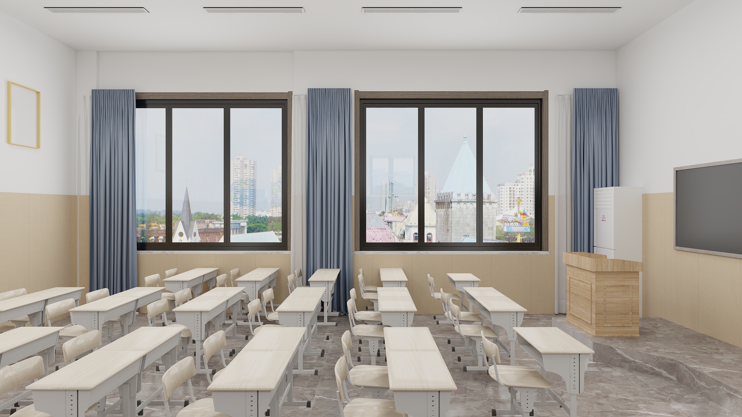 爱设季的小王-教室-装修设计方案