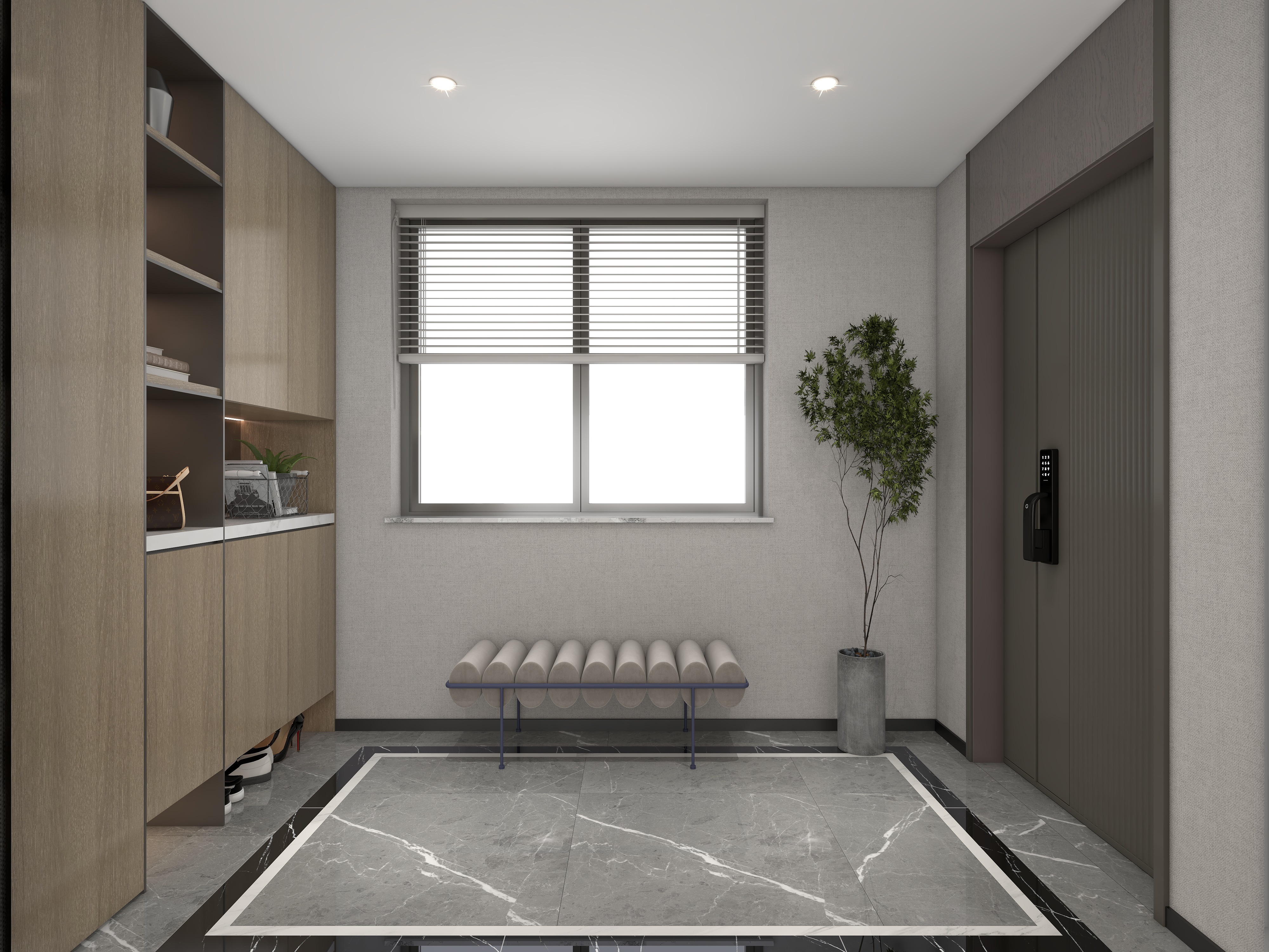 至简名设一钱春-190平台式风格大平层【春】装修效果图