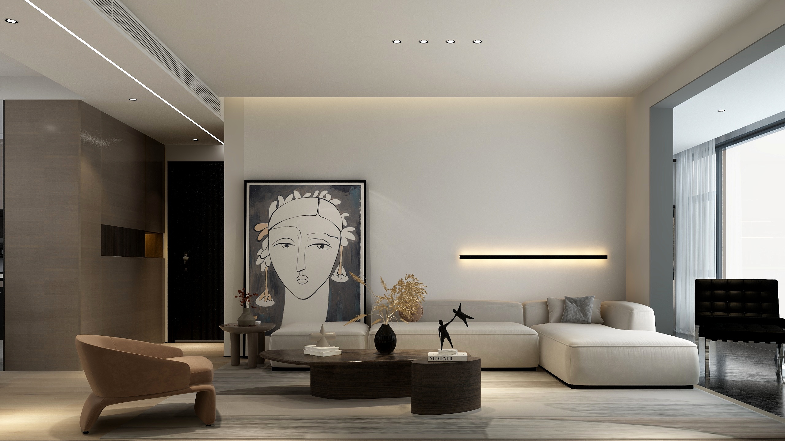 千彦空间设计-BALOM+原木意式风格+全案设计师陈嘉-装修设计方案