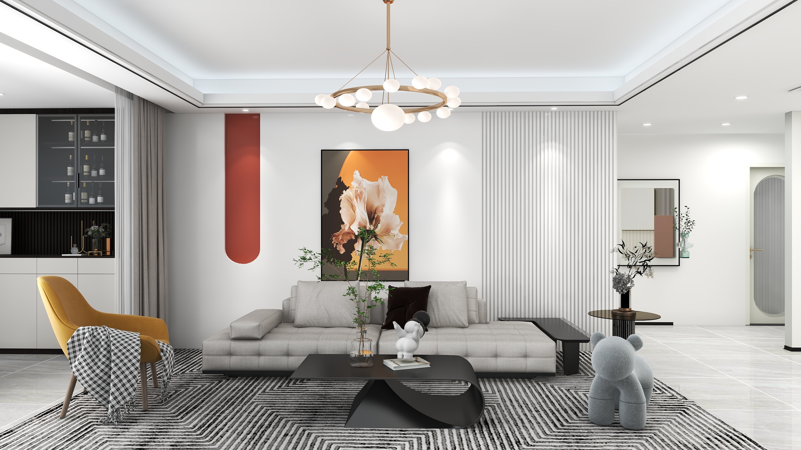 玉兔不捣药-玫瑰盐系-装修设计方案