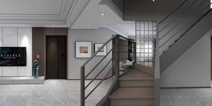 酒泉雅枫装饰设计总监一薛军-碧桂园——现代轻奢-装修设计方案