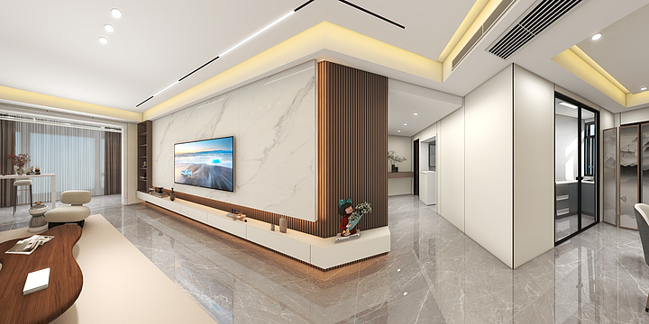 旭弘装饰-北城星府吕总雅居-装修设计方案