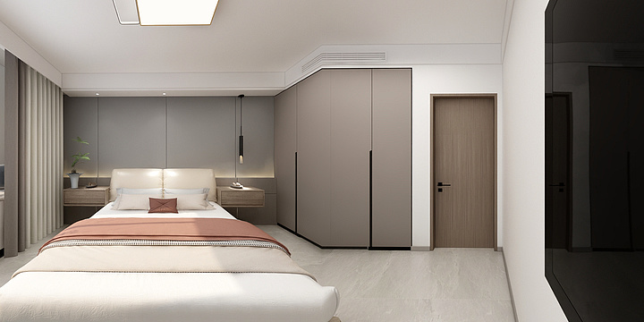 全案设计沈工0-万像皇家学府横厅方案-装修设计方案