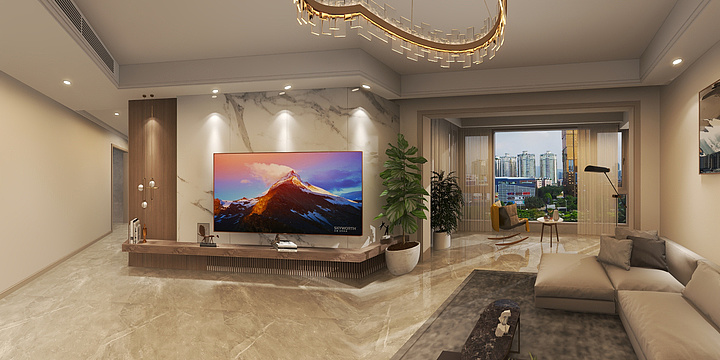 设计师曾铮-清风苑-装修设计方案