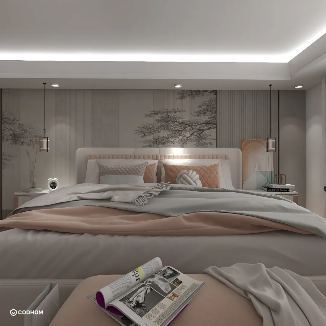 gcad20209的装修设计方案:modern bedroom design