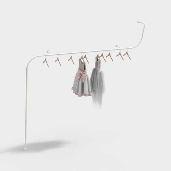 Wabi-sabi style children's clothing hangers