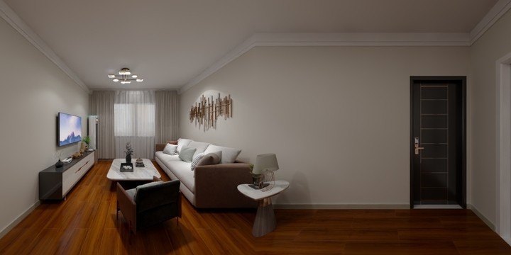 各自努力-旧房改造-装修设计方案