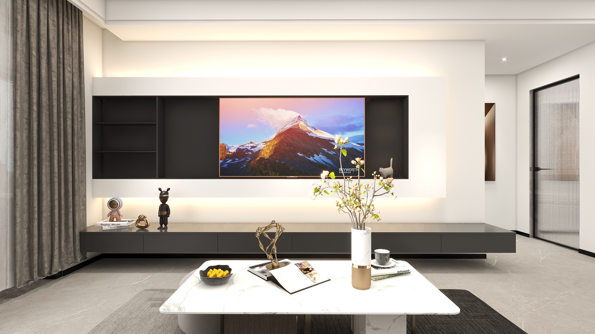 齐DS-127㎡3室-装修设计方案